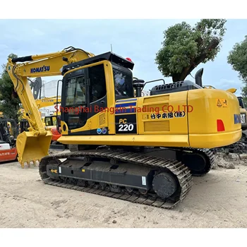 EPA/CE low working hours 22ton machine used excavator komatsu pc220-8 for sale