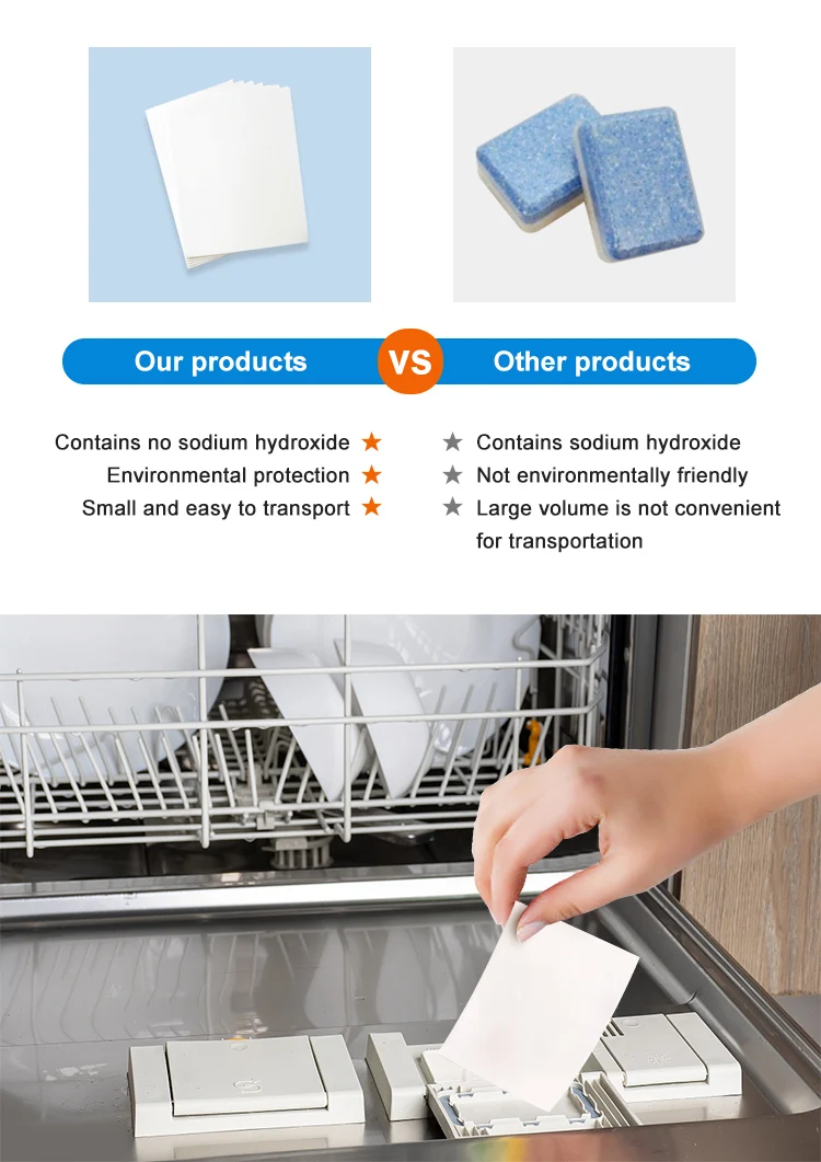 Dishwashers Tablets Liquidless Plastic Free Portable Dishwashing Detergent Pods Sheets Buy
