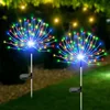 Single warm-light 120-lamp solar-powered 8 functions-default