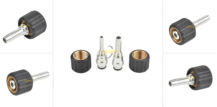Jic female hydraulic pipe reusable hose fittings hydraulic hoses male fittings