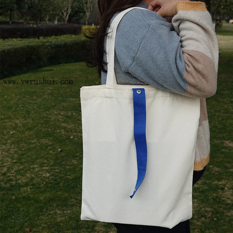 Washable Cotton Fabric Tote Bag Canvas Cotton and Polyester Canvas