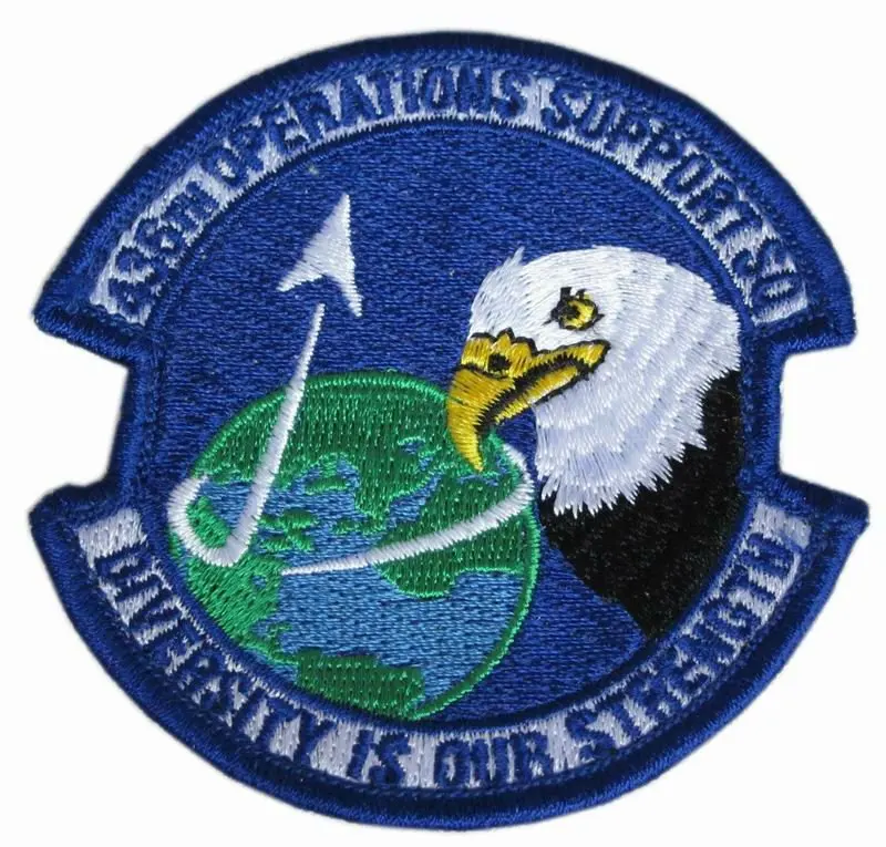 Υψηλής ποιότητας ενσωματωμένο εμβροιδευτό σήμα AWELLS με αεροπορικό θέμα, με στοιχεία της Γης και του αετού, για ομαδική διακόσμηση ενδυμάτων και σακιδίων αεροπορικών ενθουσιωδών