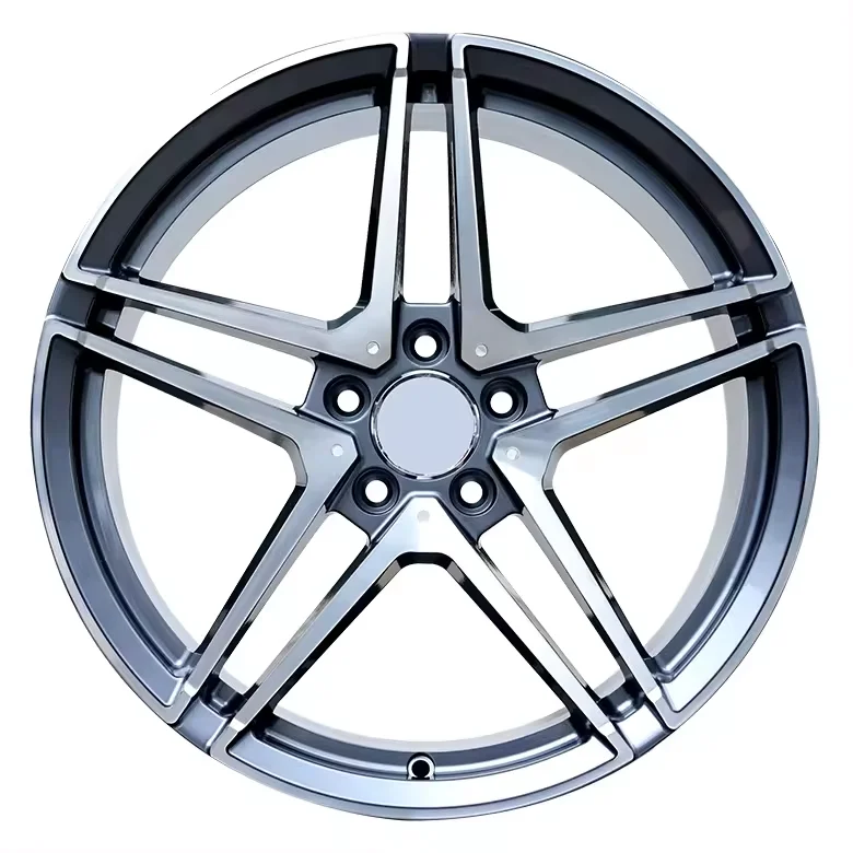 Custom Aluminium Alloy 18 Inci Desain Anyar Rims Forged Wheel 5x112 Car Rim Pikeun mobil pasisian