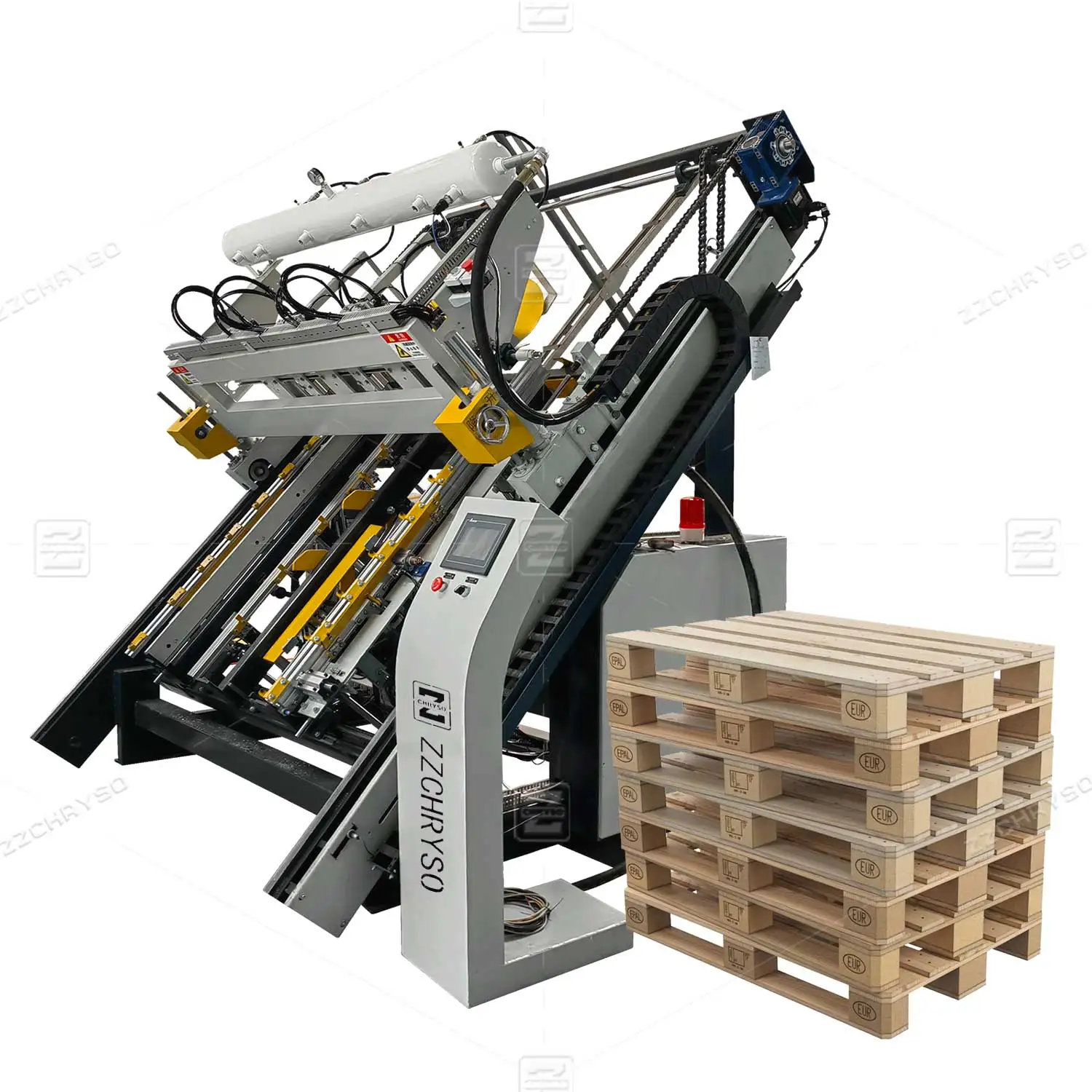 Ceパレット製造機 木製標準ユーロepal木製パレット 1200×800