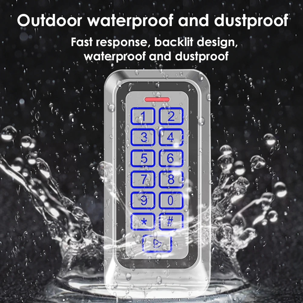 RFID Door Access Control System Keypad Metal Access Control