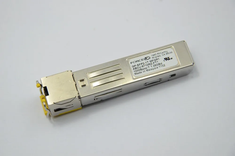 Avago ABCU-5710RZ 1 Gigabit BASE-T Optical SFP Transceiver