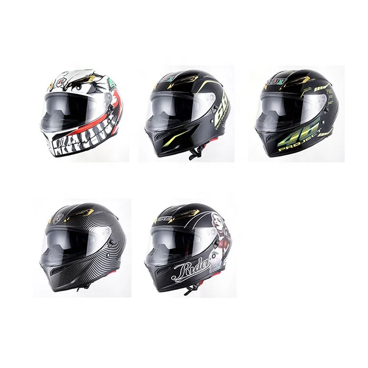 Go Carts Riding Safety Helmets Motocross Racing Full Face Helmet Karting Helmets
