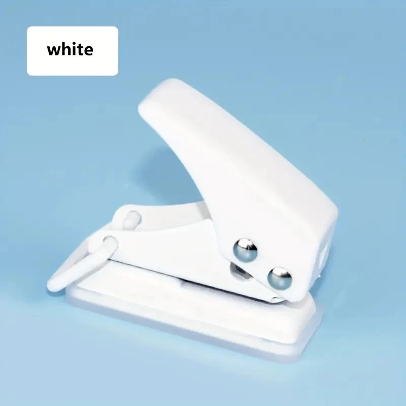 Хит продаж, канцелярские принадлежности, Круглый дырокол, металлический Железный материал, мини дырокол для бумаги