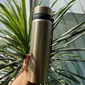 1000ML Business office gifts Car direct drink advertising gifts Household 304 stainless steel thermos cup