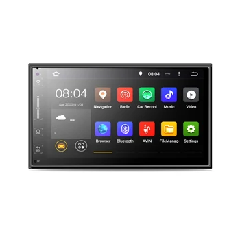 2 din Universal Car Radio GPS Navigation 7'' Touch Screen MP5 Player RDS Radio Car Stereo Factory direct offer car DVD CD player
