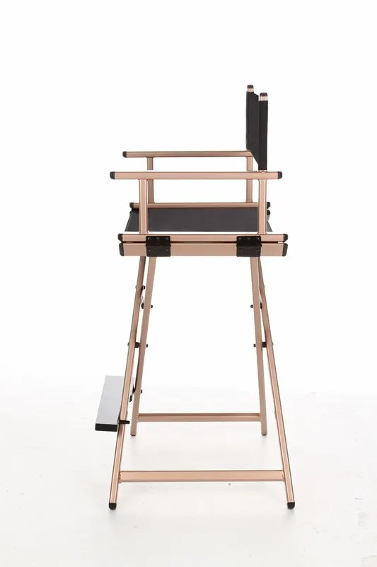 Portable Director Chair Lightweight Aluminum Makeup Chair Folding Makeup Artist Chair