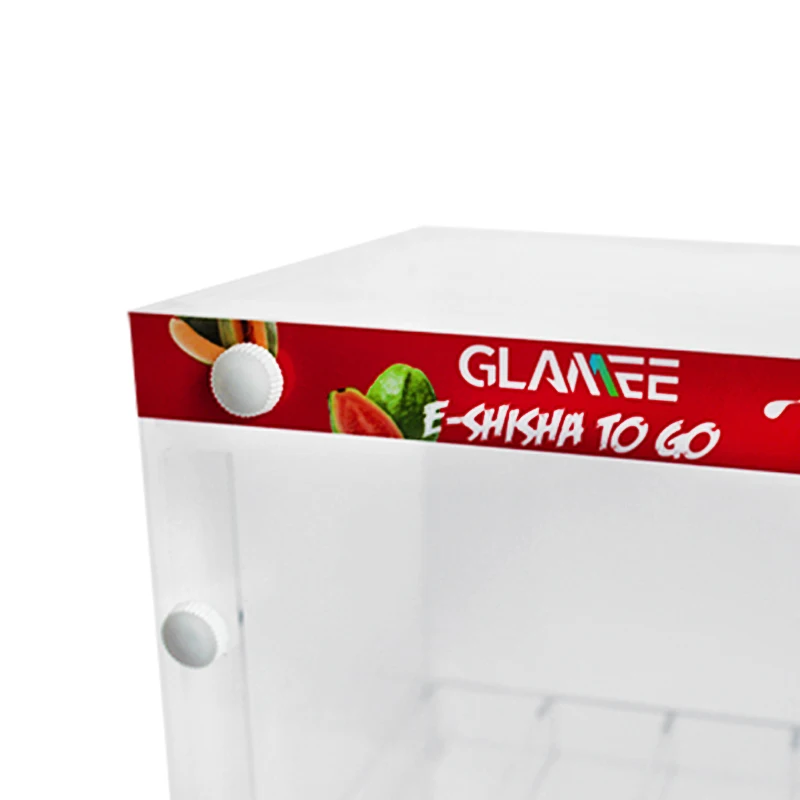 Modern Display Acrylic Display With Lock Rectangular