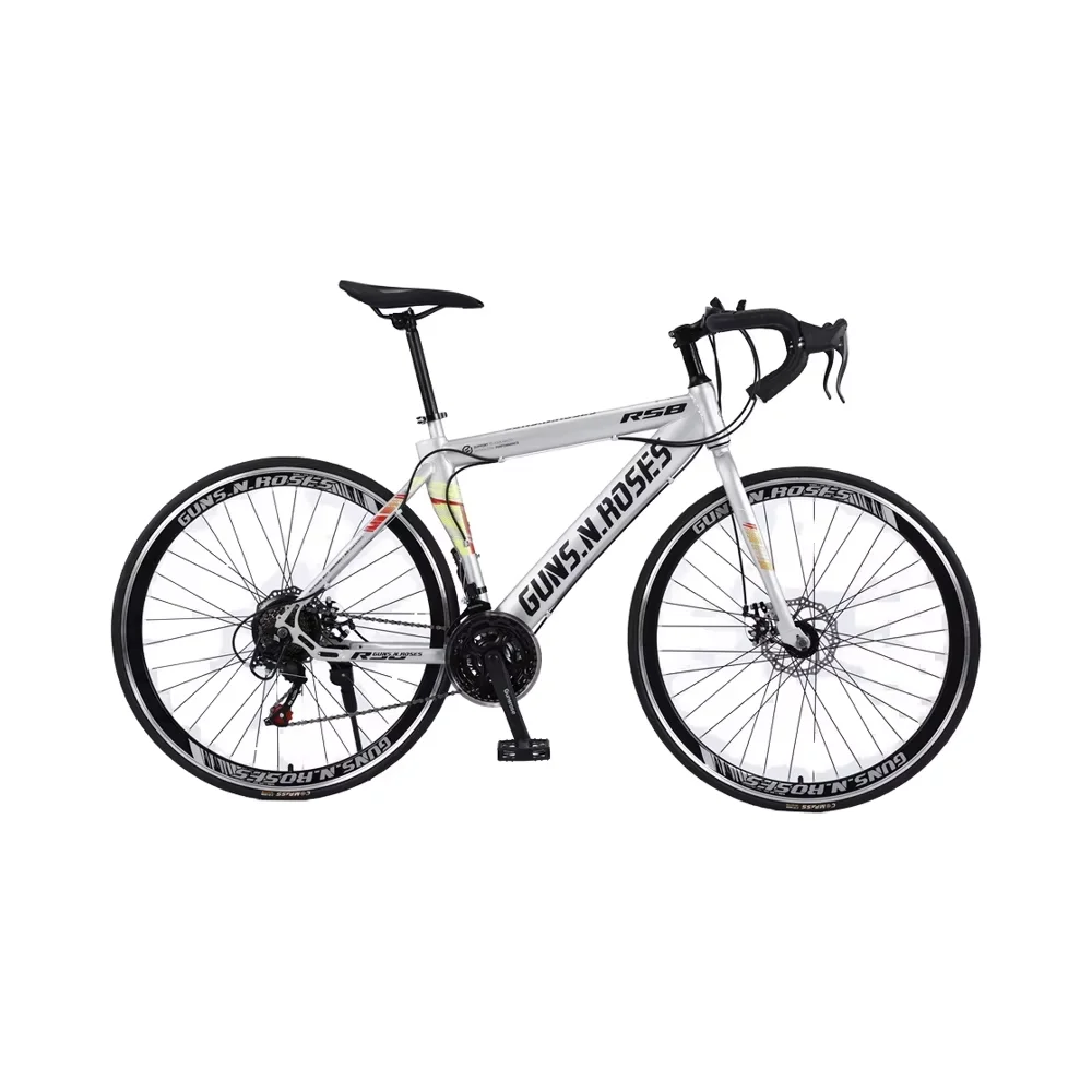 Nuova bici da corsa professionale in acciaio Fram da 193cm con asse da  strada Bici RB con ruote in 105 e carbonio di marca Forcella in lega di 