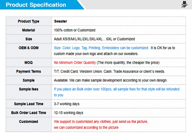 Customized Hoodie Fabric Sweatshirts  100% Cotton Hooded Sweatshirts  Winter Season Hoodies  Pullover Style Sweatshirts