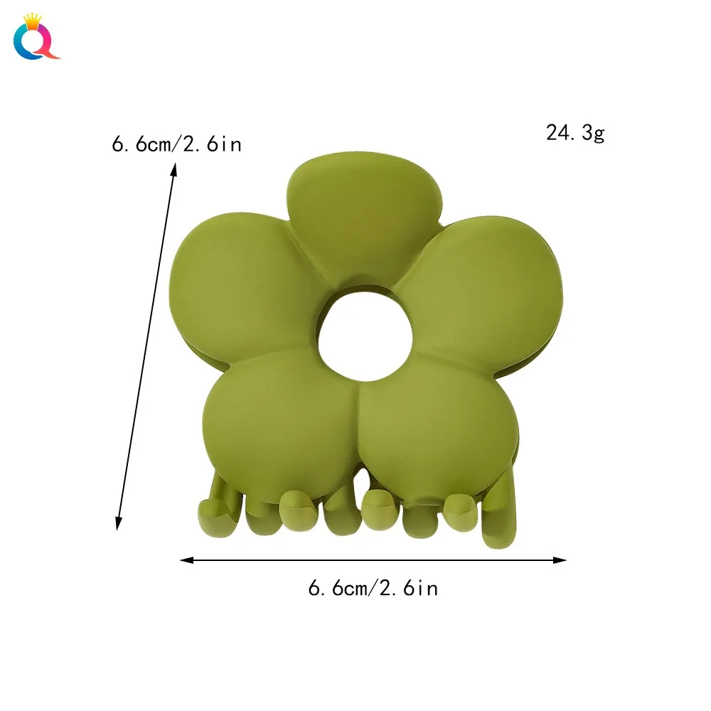 Зажим для волос с логотипом 9 см
