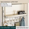 8 hooks of 9325-arm 28cm white