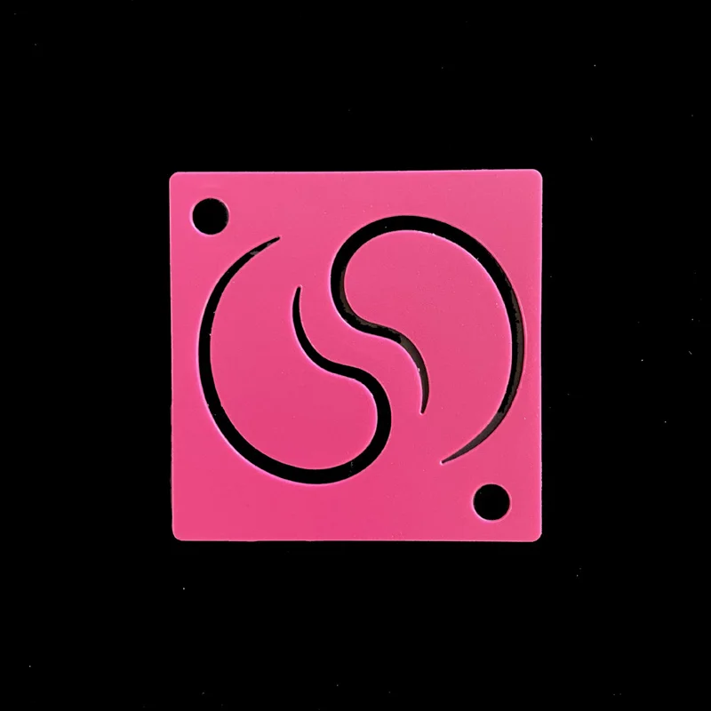 Пластиковые шаблоны для рисования на лице