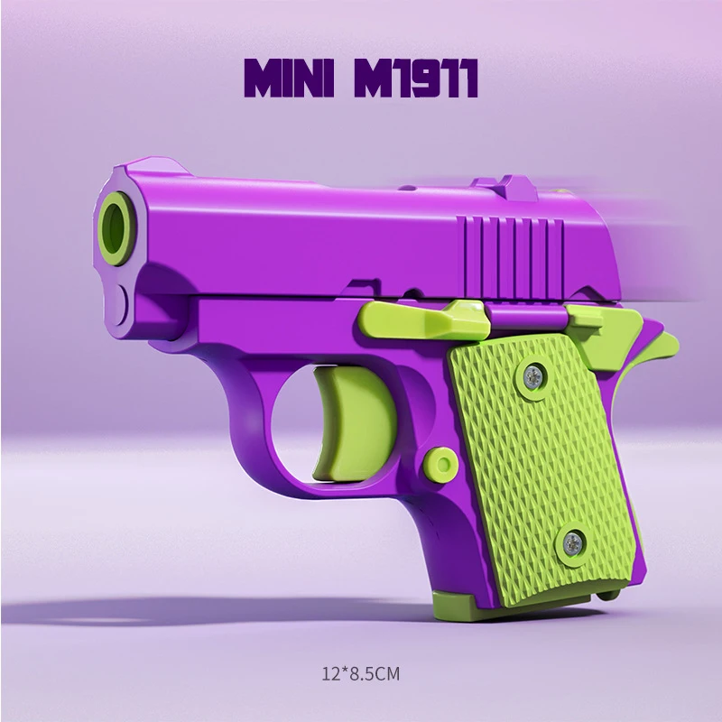 The New Design Mini 1911 Soft Toy Guns Low Price Small Desert Fidget Gun Pistol Toy Gift Promotion Toy