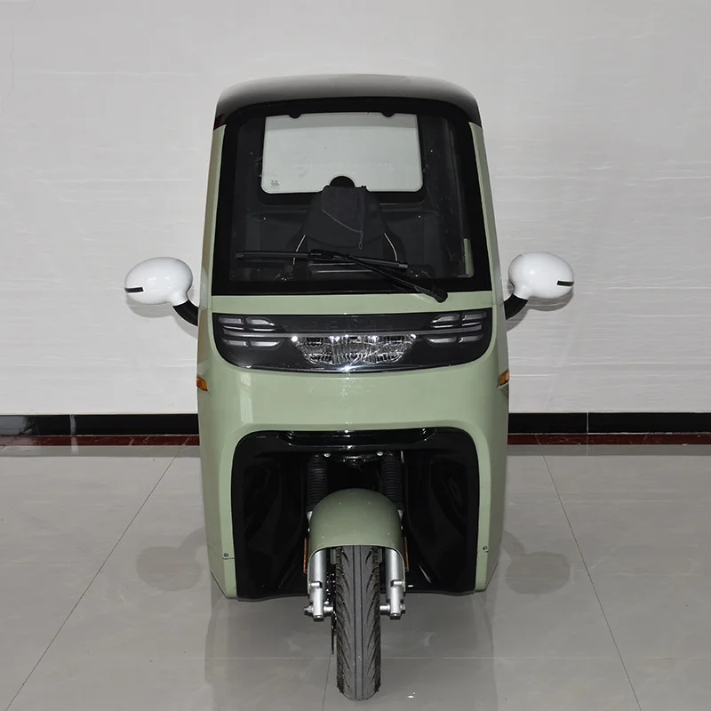 貨物用最新電動三輪車ドアなしオープン電気自動車大人3名用中国