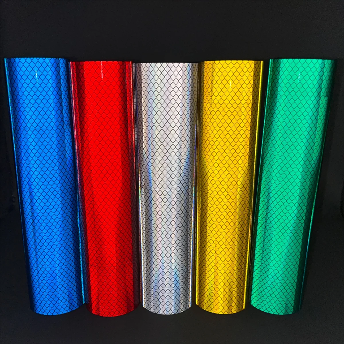 Diamond Grade 3m Pvc Prismatic Hip Reflective Sheeting Rolls For Road