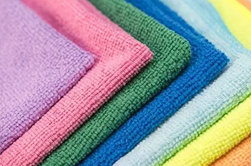 Microfiber lint free colorfast premium quality kitchen and household cleaning dry towel