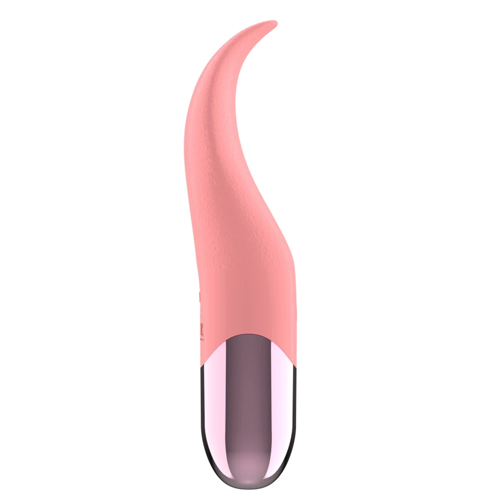 Wholesale Sexshop Tongue-shaped Vibrator 10 Frequency Vibration Realistic  Artificial Tongue Licking Vibrator for Women