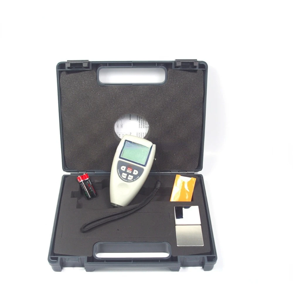 Portable ultrasonic thickness gauge for metal itself thickness measuring