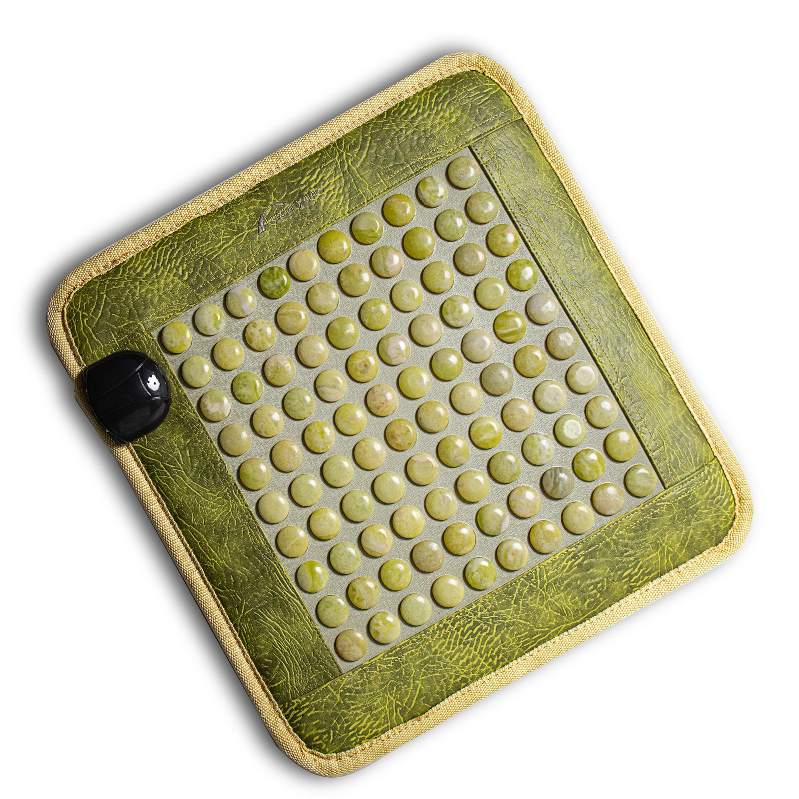 Electric Massage Pain Relief Mattress Heating Heat Infrar Natural Jade Stone Healing Mat Cushion