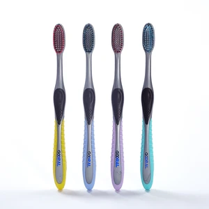 Customized and Acceptable Soft Bristle Manual Toothbrush with Eco-friendly PP Handle Personalized Adult Toothbrush for Home Use