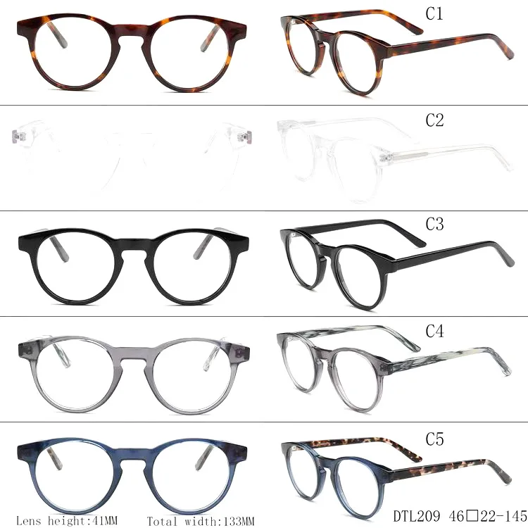 Occhiali Da Vista Quadrati Donna In Acetato Lucido | Lenti Trasparenti Senza Prescrizione, Stile Vintage Elegante