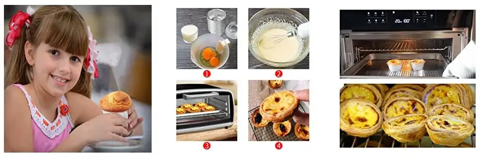 product tia yb54 thick wall aluminum foil pan chicken baking container sturdy foil cake cup-8