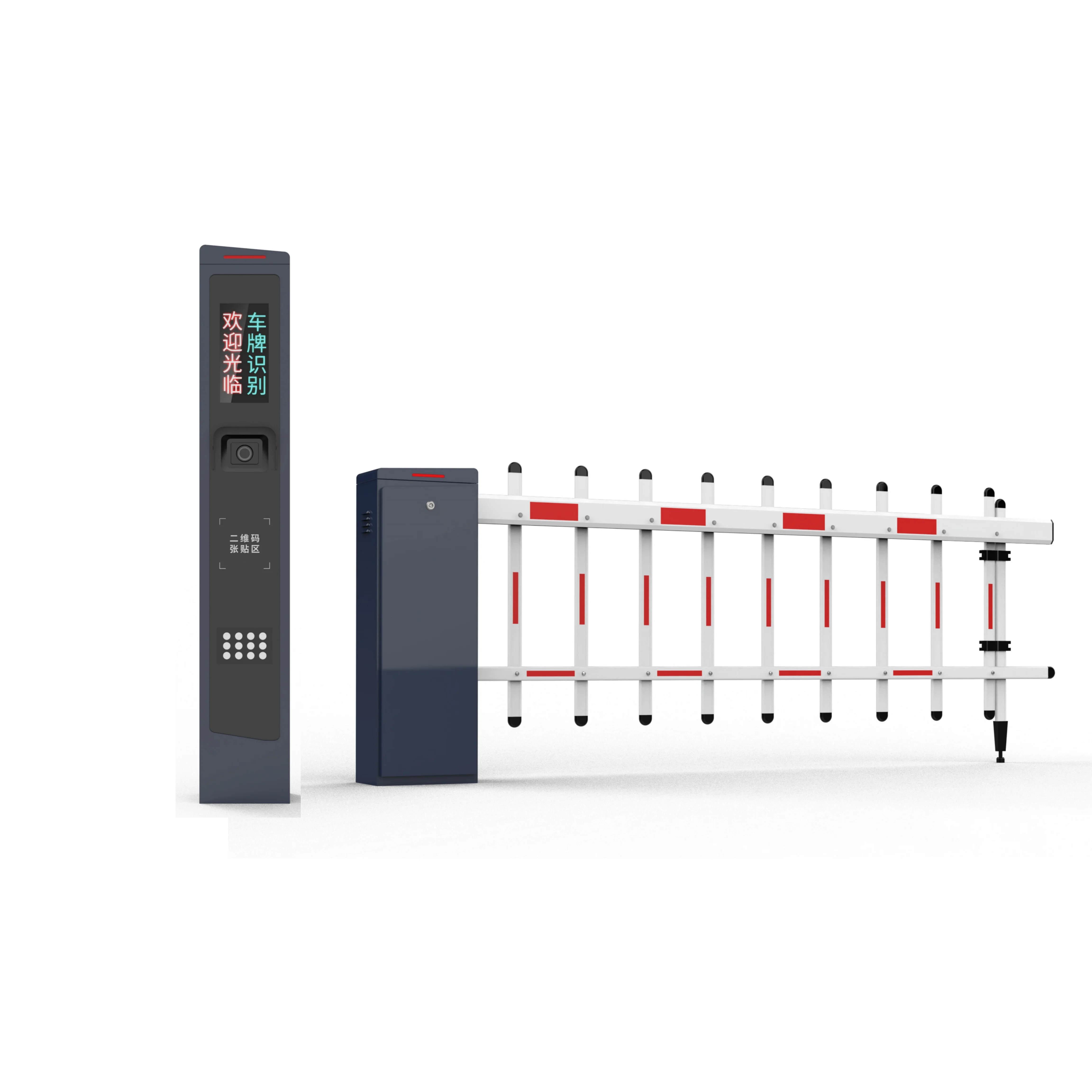 DC 24V Brushless Traffic Barrier Gate fo