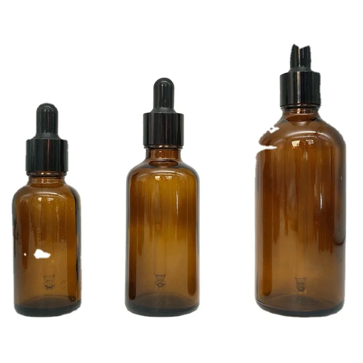 5ml 15ml 20ml 30ml 50ml 100ml Skincare Glass Packaging 10ml Essential Oil Bottles with Dropper Bottle