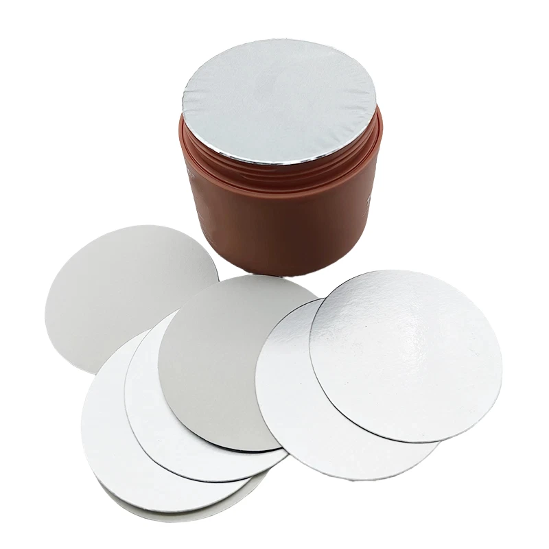 Индивидуальная уплотнительная прокладка из алюминиевой фольги уплотнительный лист для пластиковых бутылок может быть изготовлен в спецификациях и напечатан