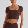 Short Top-Brown