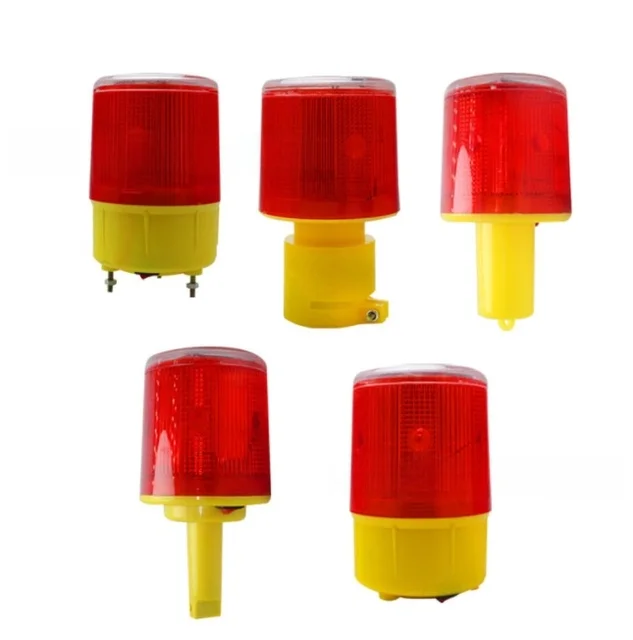 Solar Traffic Warning Light Mast Signal and Construction Strobe Light for Fishing Boats