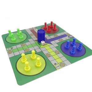 EPT Hot Sale Paper Board Chess Kid Toys Ludo and Checkers Wholesale Boards Customized Design Sets Games Chess Ludo and Checkers