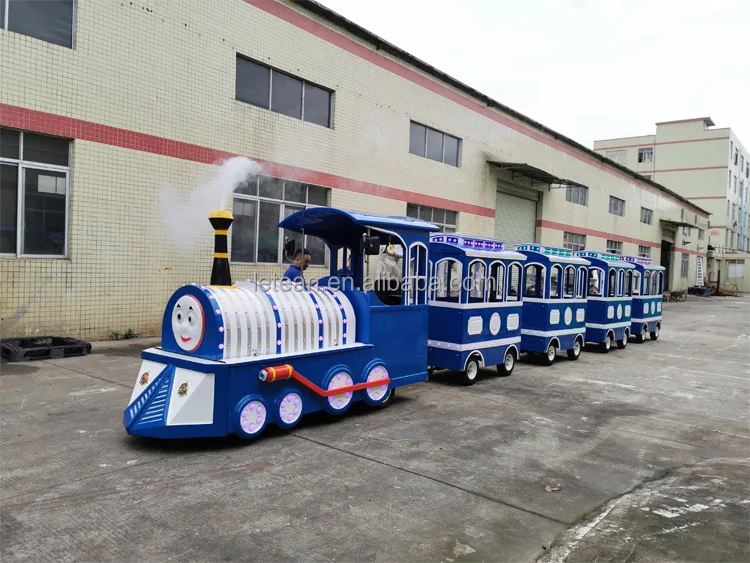 Outdoor Kiddie Rides Backyard Small Tourist Train Amusement Park
