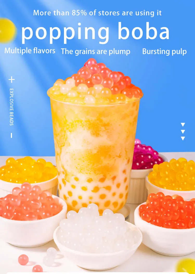 3kg Factory Wholesale Flavors Mango Strawberry Blueberry Passion Fruit