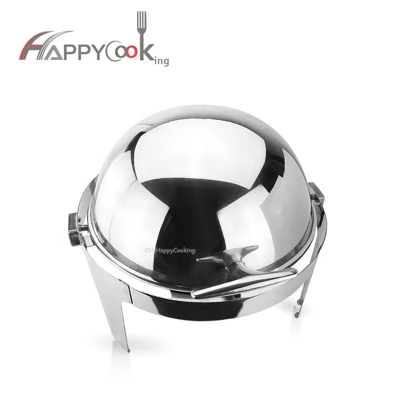 Заводская поставка отличный круглый подогреватель из нержавеющей стали набор для подогрева пищи