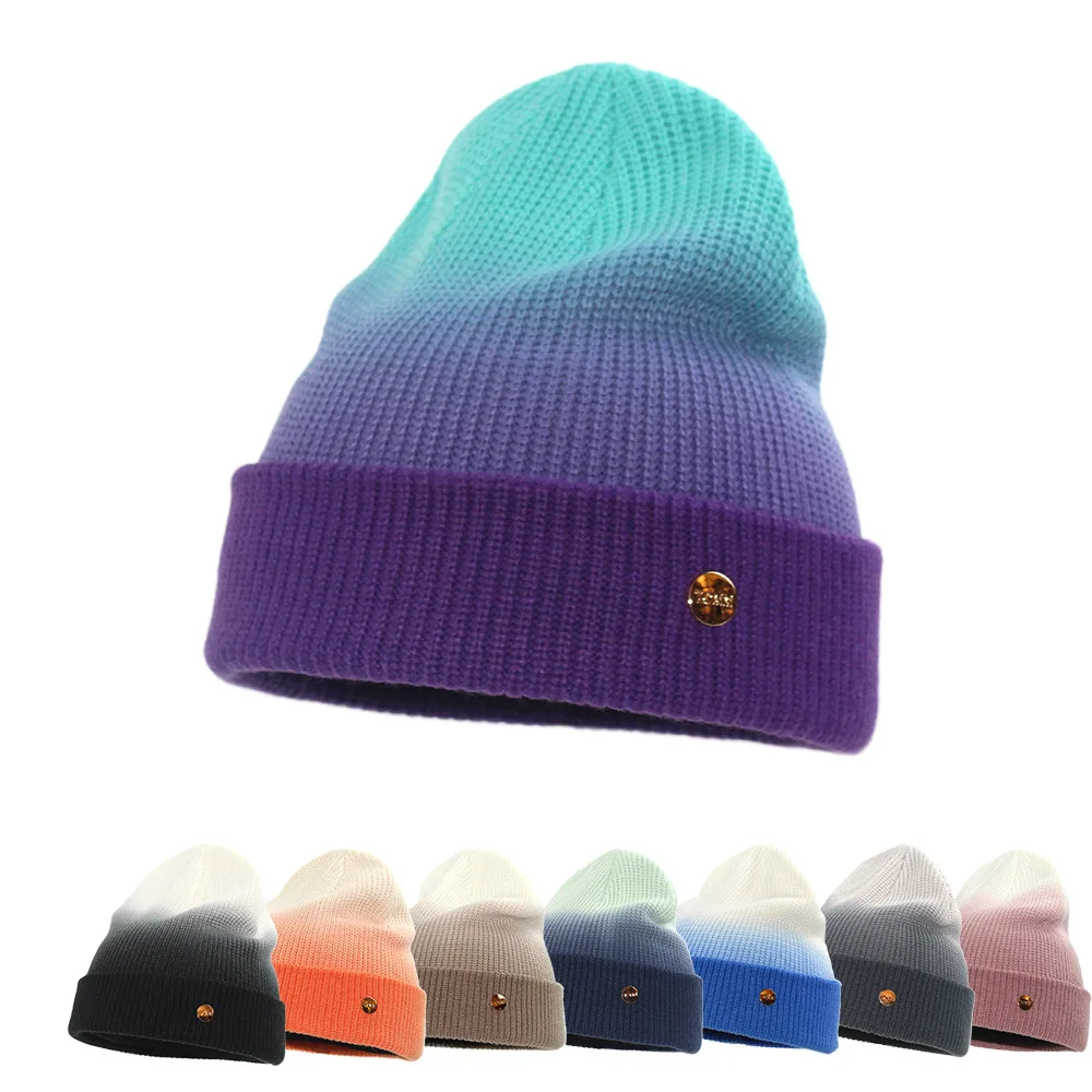 Unisex Acrylic Sports Cuffed Plain 