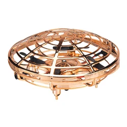 Мини НЛО Дрон Вертолет радиоуправляемый самолет ручной Датчик инфракрасный электрический Квадрокоптер индукционный летающий шар для мальчиков детей Радиоуправляемые игрушки подарок