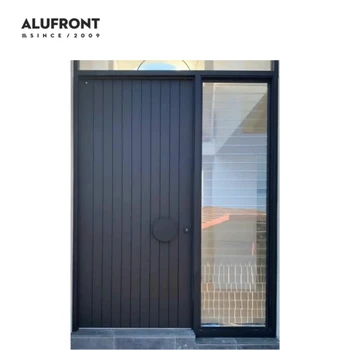 ALUFRONT long term warranty  Aluminum Entry Doors Aluminium Entrance Doors Pivot Doors for Villas