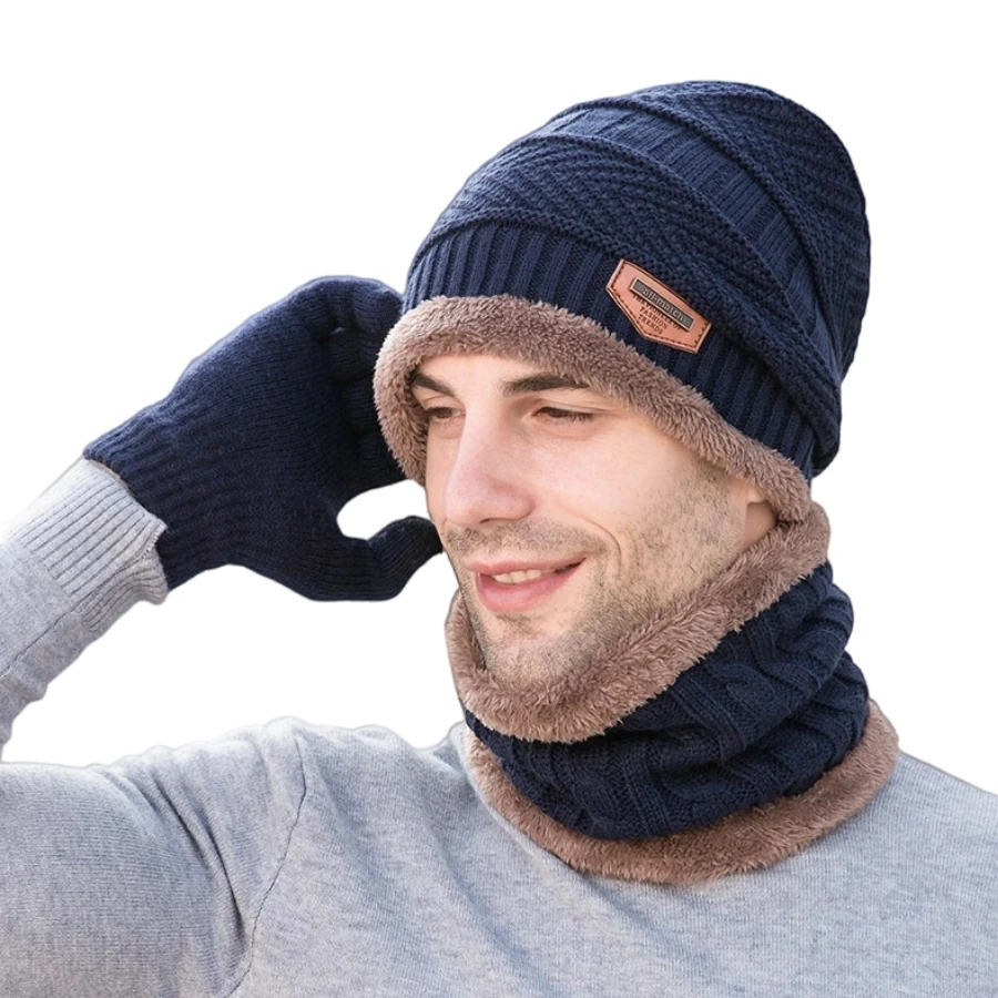 FF1632 Damen Herren Kinder Strick-Schal-Mtze-Handschuh-Sets Warme  Fleece-Geftterte Wintermtze Schal Touchscreen-Handschuhe Set| Alibaba.com