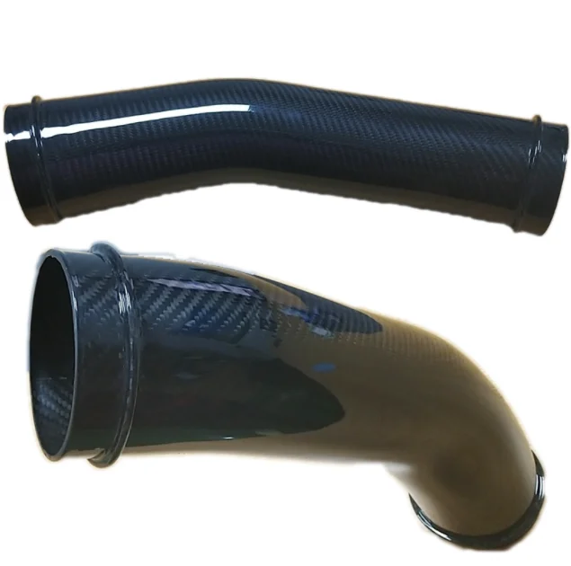 Delivery Fast High Quality Radiator Expansion Tank Water Coolant Hose Pipe Carbon Fiber Intake Elbow 45 90 Degree Universal