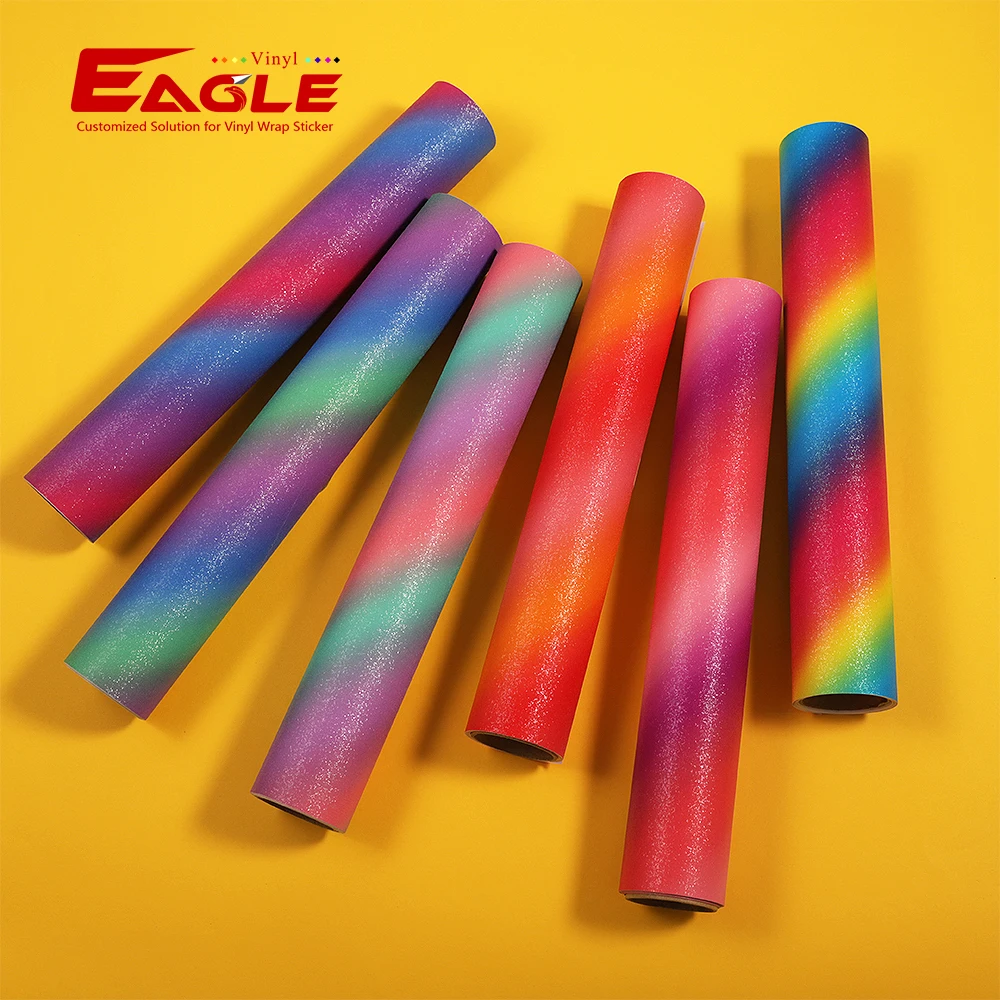 Bevel Rainbow Adhesive Vinyl