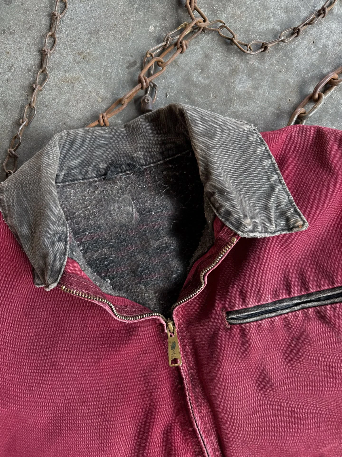 SALATI Wholesale Streetwear Custom Designer Vintage Jean Coats Winter Embroidered Patch Oversize Work Denim Jean Zip Jacket gallery 4