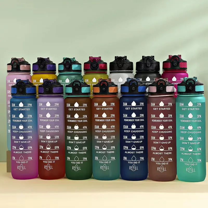 PC/tritan BPA FREE 32oz 1L Eco Friendly Large Fitness Gym Sport ...