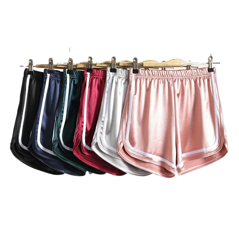 New Style Womens Shiny Running Shorts 