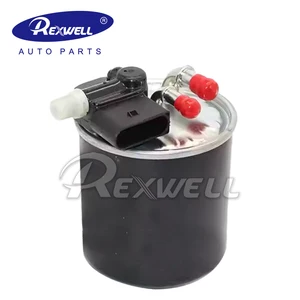 Rexwell Auto Parts Car Diesel Engine Fuel Filter with Sensor 16401-HG00A 6420905352 A6420903152 for Mercedes Benz E350 GL350
